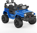 12V Electric Ride-On Truck for Kids with AUX Port, LED Lights, and 2 Speed Settings Magic Cars 14