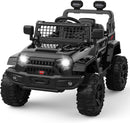 12V Electric Ride-On Truck for Kids with AUX Port, LED Lights, and 2 Speed Settings Magic Cars 16