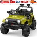 12V Electric Ride-On Truck for Kids with AUX Port, LED Lights, and 2 Speed Settings Magic Cars 22