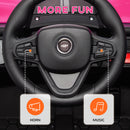12V Pink Ride-On UTV Truck Toy with Remote Control and 4-Wheel Suspension Magic Cars 9