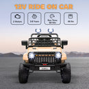 12V Ride-On Truck with Spring Suspension and Remote Control Magic Cars 16