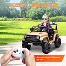 12V Ride-On Truck with Spring Suspension and Remote Control Magic Cars 19