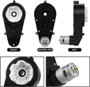 12V Ride-On Electric Wheels with Upgraded RS550 40000RPM Motor and Gearbox (2 Pieces) Magic Cars 2