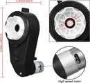 12V Ride-On Electric Vehicle Upgrade Motor Gearbox with 2 x 12V RS550 40000RPM Powered Wheels Magic Cars 1