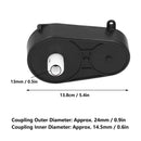 12V RS380 Electric Motor Gearbox for Remote Control Car Steering 6600 RPM Magic Cars 15