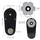 12V RS390 Motor with 1.0CM Axle for Children's Electric Ride-On Car Gearbox Magic Cars 1