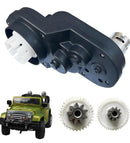 12V RS550 High-Speed 35000RPM Motor with Gearbox for Power Wheels and Ride-On Toys Magic Cars 0