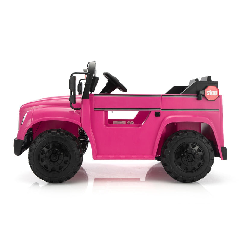 12V School Bus for Kids with 1 Seat, Remote Control, LED Lights ,Power ...