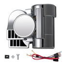 12V Snail Air Horn Kit for Motorcycle and Truck – Loud Train Horn Sound Magic Cars 0