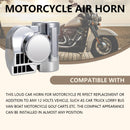 12V Snail Air Horn Kit for Motorcycle and Truck – Loud Train Horn Sound Magic Cars 1