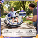 12V Galactic Adventure Ride-On Spin Car with Remote Control, 360° Rotation, and 5-Point Safety Harness Magic Cars 1