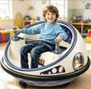 12V Galactic Adventure Ride-On Spin Car with Remote Control, 360° Rotation, and 5-Point Safety Harness Magic Cars 3
