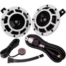 12V Supertone Horn Kit with Wire and Button High Low Tone for Car and Truck Magic Cars Variant 0