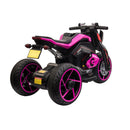 12V Kids Electric Three-Wheel Ride-On Motorcycle with Horns and LED Lights Magic Cars 3