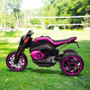 12V Three-Wheeled Battery-Powered Motorcycle with LED Lights and Horn for Kids Ages 3-8 Magic Cars 0