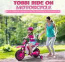 12V Electric Battery-Powered Kids Motorcycle Ride-On Toy with 2-Speed Settings Magic Cars 10