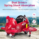 12V Electric Ride-On Airplane with RC and Realistic Sound Effects Magic Cars 13