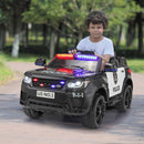 12V Kids Ride-On Police Car with Lights, Sounds, and Remote Control Magic Cars 12