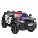 12V Kids Ride-On Police Car with Lights, Sounds, and Remote Control Magic Cars 1