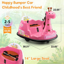 12V Electric Toddler Bumper Car with Parental Remote Control for Ages 18 Months to 6 Years Magic Cars 1
