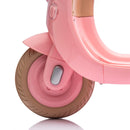 12V Two-Motor Kids Ride-On Electric Two-Seater Motorcycle Pink Level-Up Magic Cars 16