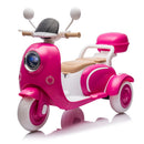 12V Two-Seater Electric Ride-On Motorcycle for Kids with Three Wheels Magic Cars 12