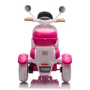 12V Two-Seater Kids Electric Ride-On Motorcycle with Three Wheels and Slow Start Feature Magic Cars 12