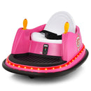 12V Kids Ride-On Bumper Car with 360° Spin and Remote Control Pink Magic Cars 0