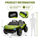 12V VW Beetle Kids Electric Ride-On Car with Remote Control, Lights, Music, and USB Port Magic Cars 12