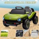 12V VW Beetle Kids Electric Ride-On Car with Remote Control, Lights, Music, and USB Port Magic Cars 13