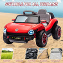 12V VW Beetle Kids Electric Ride-On Car with Remote Control, Lights, Music, and USB Port Magic Cars 18