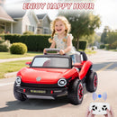 12V VW Beetle Kids Electric Ride-On Car with Remote Control, Lights, Music, and USB Port Magic Cars 19