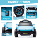 12V VW Beetle Kids Electric Ride-On Car with Remote Control, Lights, Music, and USB Port Magic Cars 21
