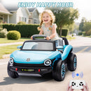 12V VW Beetle Kids Electric Ride-On Car with Remote Control, Lights, Music, and USB Port Magic Cars 23
