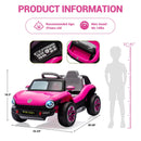 12V VW Beetle Kids Electric Ride-On Car with Remote Control, Lights, Music, and USB Port Magic Cars 28