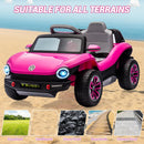 12V VW Beetle Kids Electric Ride-On Car with Remote Control, Lights, Music, and USB Port Magic Cars 29