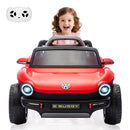 12V VW Beetle Kids Electric Ride-On Car with Remote Control, Lights, Music, and USB Port Magic Cars 7