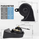 12V Waterproof Loud Train Horn Kit with Relay and Harness for Truck Car Magic Cars 5