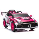 12V 4A Kids Ride-On Toy Car with 20W x2 Motors, 2.4G Remote Control, 4-Wheel Suspension, Forward and Reverse Magic Cars 16