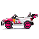 12V 4A Kids Ride-On Toy Car with 20W x2 Motors, 2.4G Remote Control, 4-Wheel Suspension, Forward and Reverse Magic Cars 9