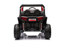 12V 7Ah Dual Battery 30W 4-Wheel Drive Kids Ride-On Car with Leather Seat and One-Button Start Forward and Backward Magic Cars 11
