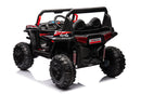 12V 7Ah x2 30W Four-Wheel Drive Kids Ride-On Car with Leather Seat and One-Button Start, Forward and Reverse Magic Cars 5