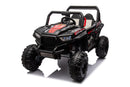 12V 7Ah x2 30W Four-Wheel Drive Kids Ride-On Car with Leather Seat and One-Button Start, Forward and Reverse Magic Cars 7