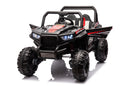 12V 7Ah x2 30W Four-Wheel Drive Kids Ride-On Car with Leather Seat and One-Button Start, Forward and Reverse Magic Cars 9