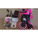12V 7Ah Kids Ride-On Motorcycle Toy with Training Wheels and Lighting Magic Cars 17