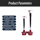 130DB Chrome Train Horn 12V Electric Dual Air for Semi Truck Pickup Motorcycle SUV Magic Cars 2