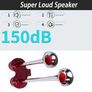 130DB Chrome Train Horn 12V Electric Dual Air for Semi Truck Pickup Motorcycle SUV Magic Cars 4