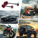 130DB Chrome Train Horn 12V Electric Dual Air for Semi Truck Pickup Motorcycle SUV Magic Cars 5
