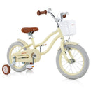 14 Inch Adjustable Kids Bike with Training Wheels for Ages 3-8 Years Magic Cars 0