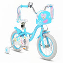 14-Inch Blue Girls Bike with Front Bag and Streamers for Ages 3-5 Magic Cars Variant 0
